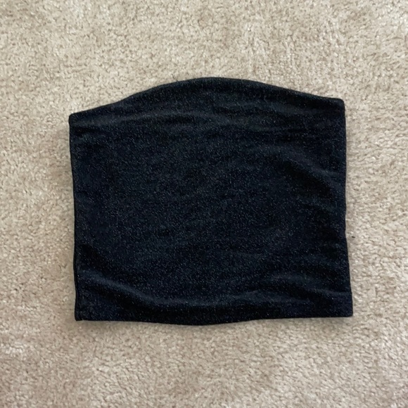 Forever 21 Tops - Sparkly black tube top